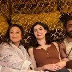 Alexandra Daddario Instagram - I had just been thinking “I don’t laugh enough” before I left for this. Thank you to the cast and crew for making me laugh so much!!