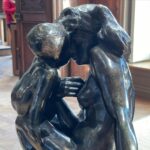 Alexandra Daddario Instagram - Rodin, Allie, Eiffel Tower. Jet lag not shown