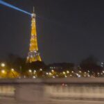 Alexandra Daddario Instagram - Rodin, Allie, Eiffel Tower. Jet lag not shown