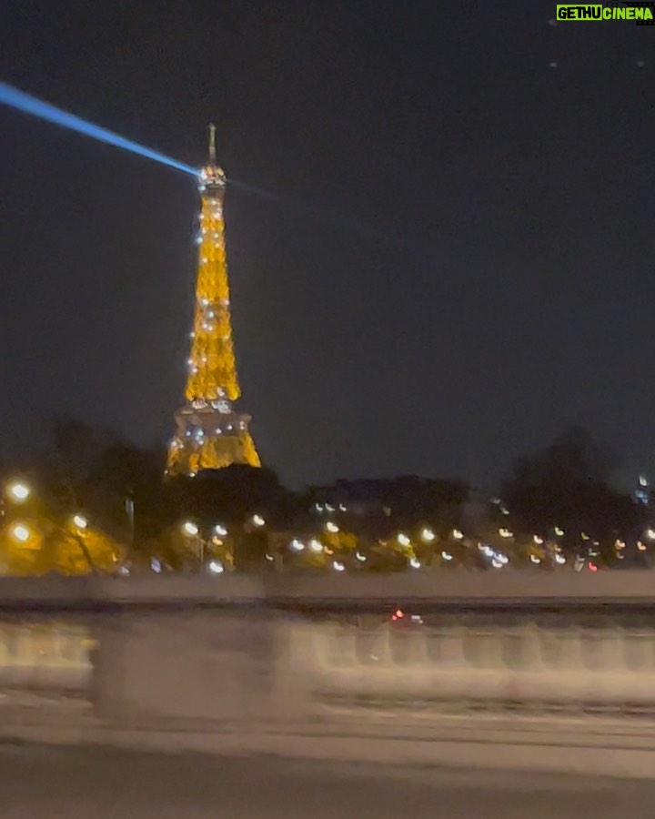 Alexandra Daddario Instagram - Rodin, Allie, Eiffel Tower. Jet lag not shown