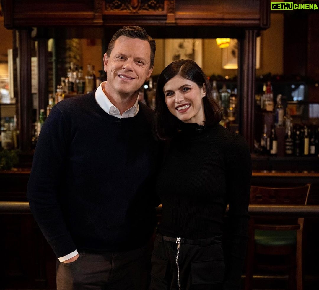 Alexandra Daddario Instagram - #SundayTODAY with @williegeist… tomorrow! Thank you for having me.