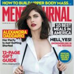 Alexandra Daddario Instagram - I’m just here to help you build upper body mass and prepare for the holidays. ♥️ Thank you @mensjournal!