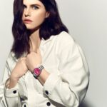 Alexandra Daddario Instagram - Effortlessly chic. #TAGHeuer