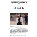 Alexandra Daddario Instagram - So excited to be working with @tommy.dorfman and to help bring this story to life! #iwishyouallthebest
