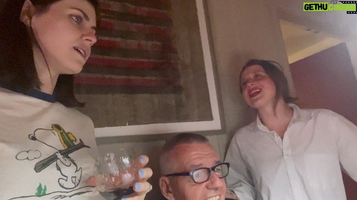 Alexandra Daddario Instagram - The kid’s table Merry Christmas!