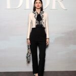Alexandra Daddario Instagram - J'aime le beau paris, maintenant je vais manger beaucoup de croissants 🥐 @dior Merci @jacobrozenberg pour le 💇🏻‍♀️