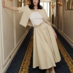 Alexandra Daddario Instagram - @dior! C’est magnifique! 💇‍♀️ @bentalbott 💄 @cgonzalezbeauty 📸 @darren_gerrish
