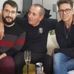Alexelcapo Instagram - Con mi padre y mi hermano. Me abstendré de hacer bromas sobre el tamaño de mi cabeza en relación al resto de mi persona. Buenos días.
