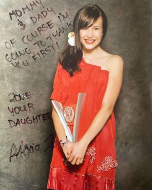 Alexia Fast Instagram - My first Leo Award for my leading performance in Past Tense. I really thought I wasn’t going to win. I was up against all adults. It was a magical night. @leoawardsbc