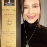 Alexia Fast Instagram - Guess what I got in the mail today? UBCP/ACTRA sent me my nomination certificate for my work as Mona in @dirkgentlybbca So nice. Thank you @ubcp_actra