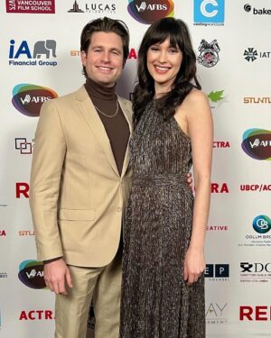 Alexia Fast Instagram - Congratulations to the nominees and the winners tonight of the @UBCP_ACTRA awards. What a lovely night.