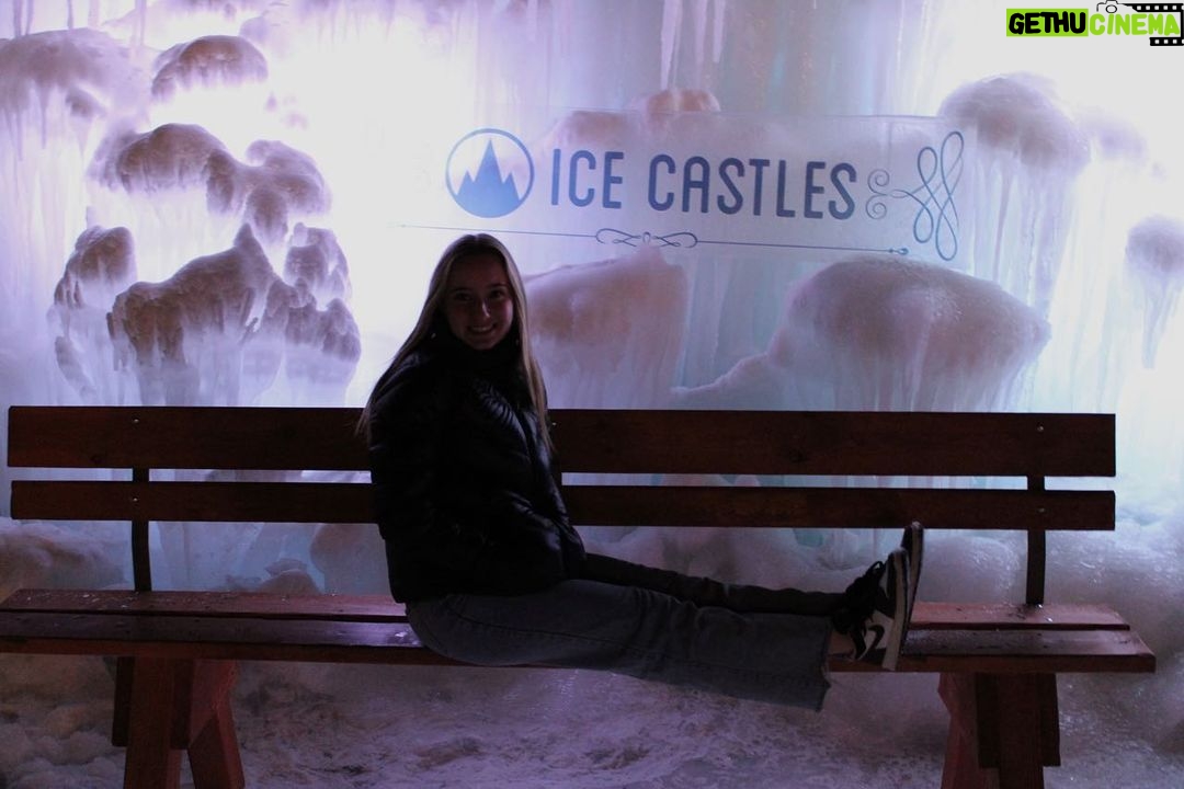 Alexus Oladi Instagram - Ice Castles ✨ Park City, Utah