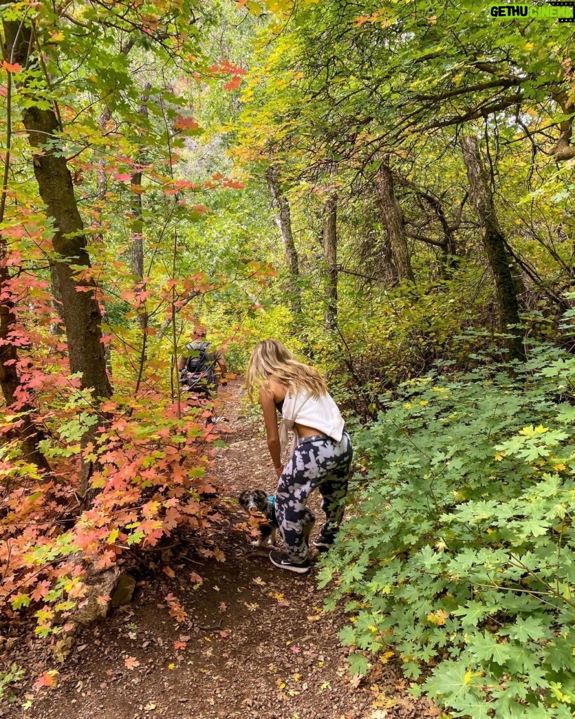 Alexus Oladi Instagram - yearly fall hike 🙃