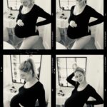Ali Bastian Instagram – Nine months in, nine months out. My beautiful Izzy. We love you so much ♥️