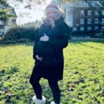 Ali Bastian Instagram – 30 weeks today!! 🤰🏼 #bumpdate Feeling ready to fully enter hibernation mode, especially with this cold weather – two year old has other ideas!  In some ways it’s probably not the worst thing that she is helping me stay reasonably active. I’m still managing my Gestational Diabetes with diet – although never sure how long that will be for – I’m trying to not be too attached to the idea I can ‘control’ it and accept that if I need medication then that’s what I will do to keep me and bubba safe. Keeping moving more than I did in first pregnancy has got to be a good thing though! It’s hard to not be able to eat what I feel like – which honestly, most of the time is cake!! I miiiisssss caaaake!! And chocolate and crisps and did I mention cake??? Also top tip for anyone else preggo in this cold weather.. @seraphinematernity do this fleece lined set of thermals that I got a few weeks back when I was filming outside all day! 🎬❤️And their 3 in 1 Maternity to baby wearing parka is a faux fur lined dream that comes with an extra panel for baby wearing with a little hood. I was a big baby wearer with Isla and really hope to carry our new bubba! Swipe for frosty photo dump! 💜 #thirdtrimester #pregnancy #bump #gift