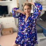 Ali Bastian Instagram - That Friday Feeling! 💙(tbh not exactly how I’m feeling right now.. Isla and I not been on top form this week and I currently have a couple of hours child care - have thrown my to-do list out the window and am currently laying down flat!) Wanted to post a pic I felt pretty in! Bare foot in my living room, photo by my husband ❤️ 📸: @bluepineapplepictures 👗: @lovebastianinsta #mybusiness