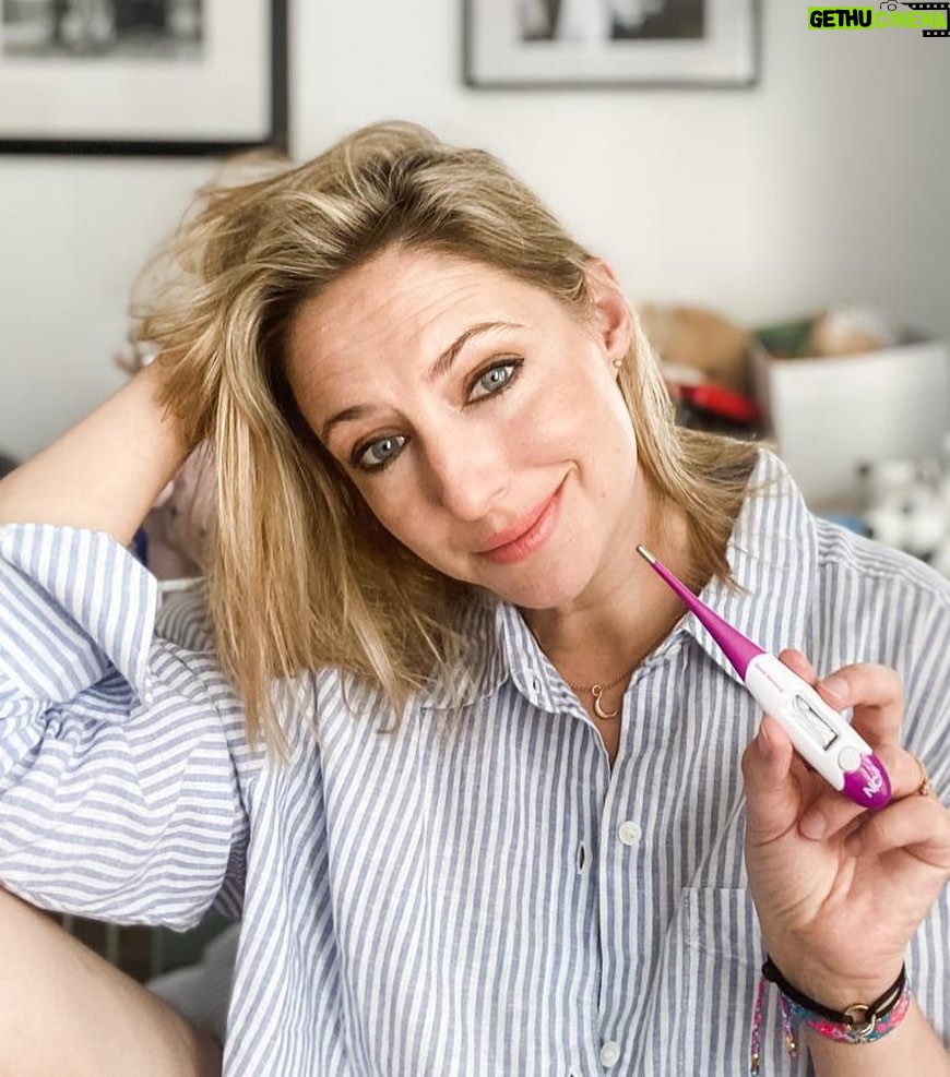 Ali Bastian Instagram - I turned 40 last month and even though I try not to put too much pressure on myself in terms of ‘new year, new me!?’ It has felt like a bit of a watershed moment and a time to take a ‘life inventory’, feeling into where I am now and where I am heading. I woke up on the morning of my birthday with a realisation that I had not really been prioritising myself, my health or well-being - becoming a new mum, I do wonder how possible that actually ever really is!? I have decided to take some steps to change that! Starting with my hormonal health as I’m starting to realise that is the basis for EVERYTHING! I’ve been looking at @naturalcycles for a while and was delighted that they were happy to work with me. I really like using this product. It’s very easy. You take your temperature (orally) every morning with their thermometer and input the data into the app - which tracks your cycle and calculates whether you’re on a red day, requiring extra contraception - or a green day - time to get your rocks off (if you have the energy after running around after a toddler all day 😂) The app tracks your cycle and you choose whether you are using it to try to conceive or as your contraception. I’ve gone through such periods of feeling detached from the natural rhythms of my body, but now I’m getting curious about my creativity, productivity and times that I really need to tune into my body and rest and restore - not possible much at the moment with juggling my energetic little one, work and domestic life - but still, something worth noticing. We live in such a fast paced world and are flooded with so much external information and feedback, that I do start to feel that looking inwards, connecting with our bodies and understanding the cyclical nature of our needs and wants can almost feel like an act of defiance! I knew I would love this product and it really hasn’t disappointed. Natural Cycles works in harmony with your body and I truly believe it can help me on the journey to reconnect with my body. Use my code: Ali at Naturalcycles.com to get 20% off your annual subscription and your free thermometer. NC is for 18+ and does not protect against STIs *AD #naturalcycles