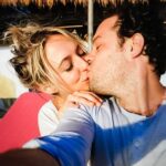 Ali Bastian Instagram - It was our three year anniversary yesterday!! 💐 Haven’t post sooner as all three of us in bed with a bug 🤒 Who said romance was dead!? @davidcomahony Love you so much my gorgeous man. What a ride! 💜💜