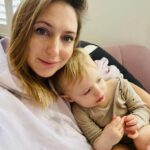 Ali Bastian Instagram - First thing Isla said this morning, ‘Mummy, your eyes are red!’ … that would be because we’ve been up and down like yo-yos since 4am!? Today will be fuelled by coffee and Netflix … Who knew their were 800 different versions of baby Shark!? 🦈