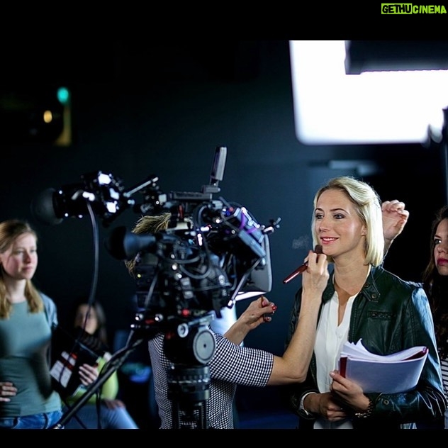 Ali Bastian Instagram - This just popped up on my timeline, a behind the scenes shot from a film I shot in Holland a few years back. Totally in my element. ❤️🎥