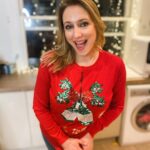 Ali Bastian Instagram - The best parties are always in the kitchen!! ❤️🍾 We are going FULL CHRISTMAS early again this year and hoping to get the decorations up today!! Eeeeek!! 🎄 Get into the holiday spirit with these fun, playful Christmas jumpers from @youknowwhosuk You Know Who’s family run business offers high street brands for less and great affordable prices. Link in my stories ❤️ Available in a range of colours and designs, if elves and Santa motifs aren’t for you these sequin embellished Jumpers that feature ‘Gingle bells’ and cute colour block slogans! A great option for the upcoming Christmas jumper day. Enjoy!! ❤️🍾 AD youknowwhos.co.uk
