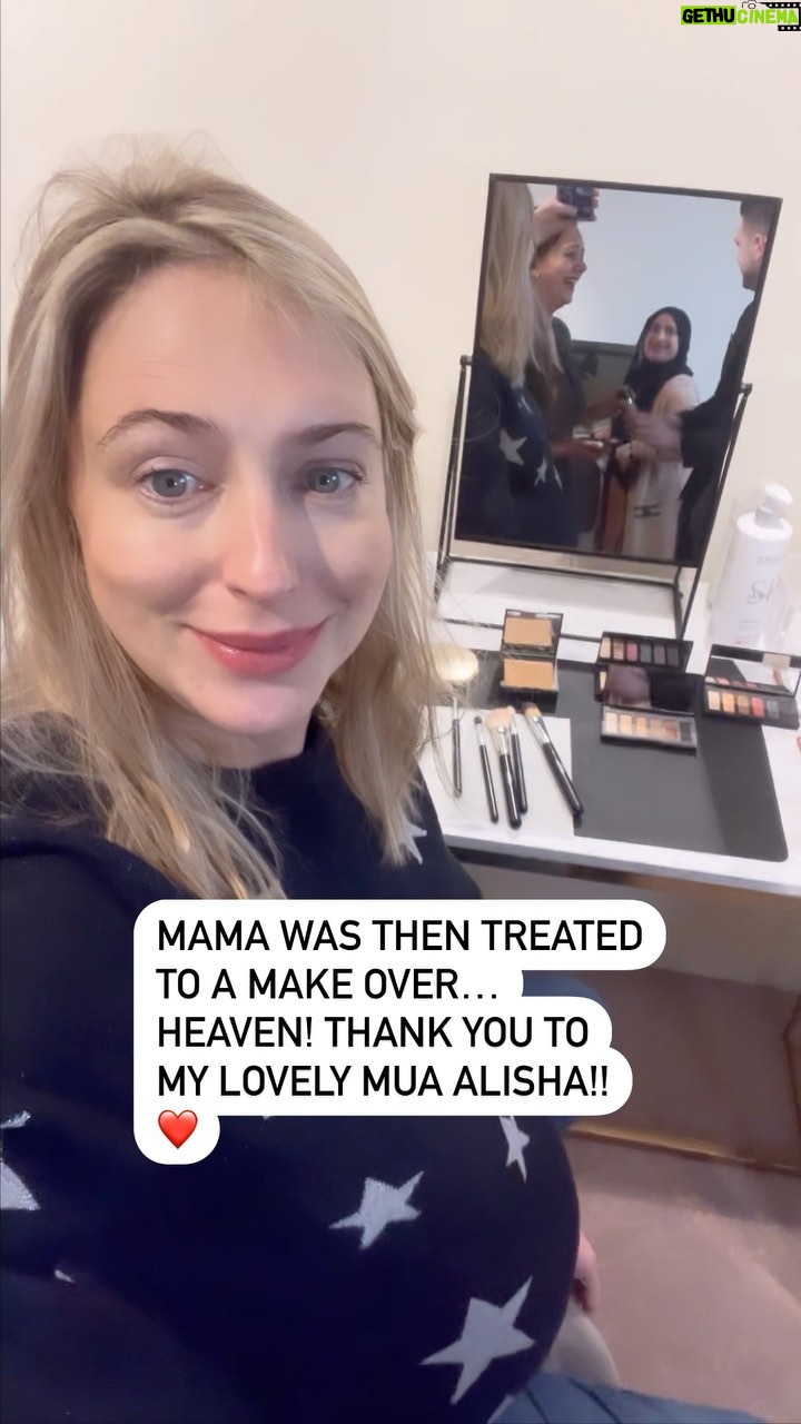 Ali Bastian Instagram - Such a lovely event @code8beauty today! ❤️ Had my very own original lipstick made for me from scratch! I named it Isla Rose after my daughter. They keep a record of the colour and can recreate it if you run out! ❤️ I was then treated to a make over! I absolutely love having my make-up done. I find it so relaxing. Such a treat! Thank you Alisha, my lovely MUA. This experience could make a lovely lux Xmas pressie! Will link in my stories ❤️ I feel very lucky and very spoilt after such a glam morning xxxxx #prtrip #beauty #mua #glamsquad #beauty