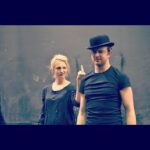 Ali Bastian Instagram – It’s time for my annual posting of my favourite BTS rehearsal photo of all time… If photos could talk! Sorry Nick… EVERY YEAR. Merry effing Christmas. 🤣🎄 ps. For any MT fans. Nick, Ash and I did ‘Me and My Baby’ 8 shows a week for a year and it still killed us every time. 🤣