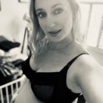 Ali Bastian Instagram - Me and bump. There are some amazing women doing so much for postpartum body positivity. I have pretty substanstial diastasis recti from my previous pregnancy and two umblical hernias that have well and truly ‘popped’ as well as my bump! I’m not quite ready to reveal all of that for the world to see but I love my bump and I also wanted to give a big shout out to @hotmilklingerie who kindly gifted me this maternity/nursing bra. I bought loads of their bras when I was carrying Isla and lived in them through my breastfeeding journey which only ended when I was three months preggo with this one!! I love that they allow me to celebrate all the parts of me… the parts that are mothering, growing and sustaining life… and the part that is a sexy 40 year old woman. Thanks @hotmilklingerie ❤️#pregnancy #secondtrimester #breastfeeding #maternity #underwear
