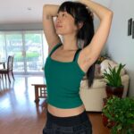 Alice Lee Instagram – Thought I’d try growing out my armpit hair. Made my mom take this. #longarmpithairdontcare #feminity #girlpower