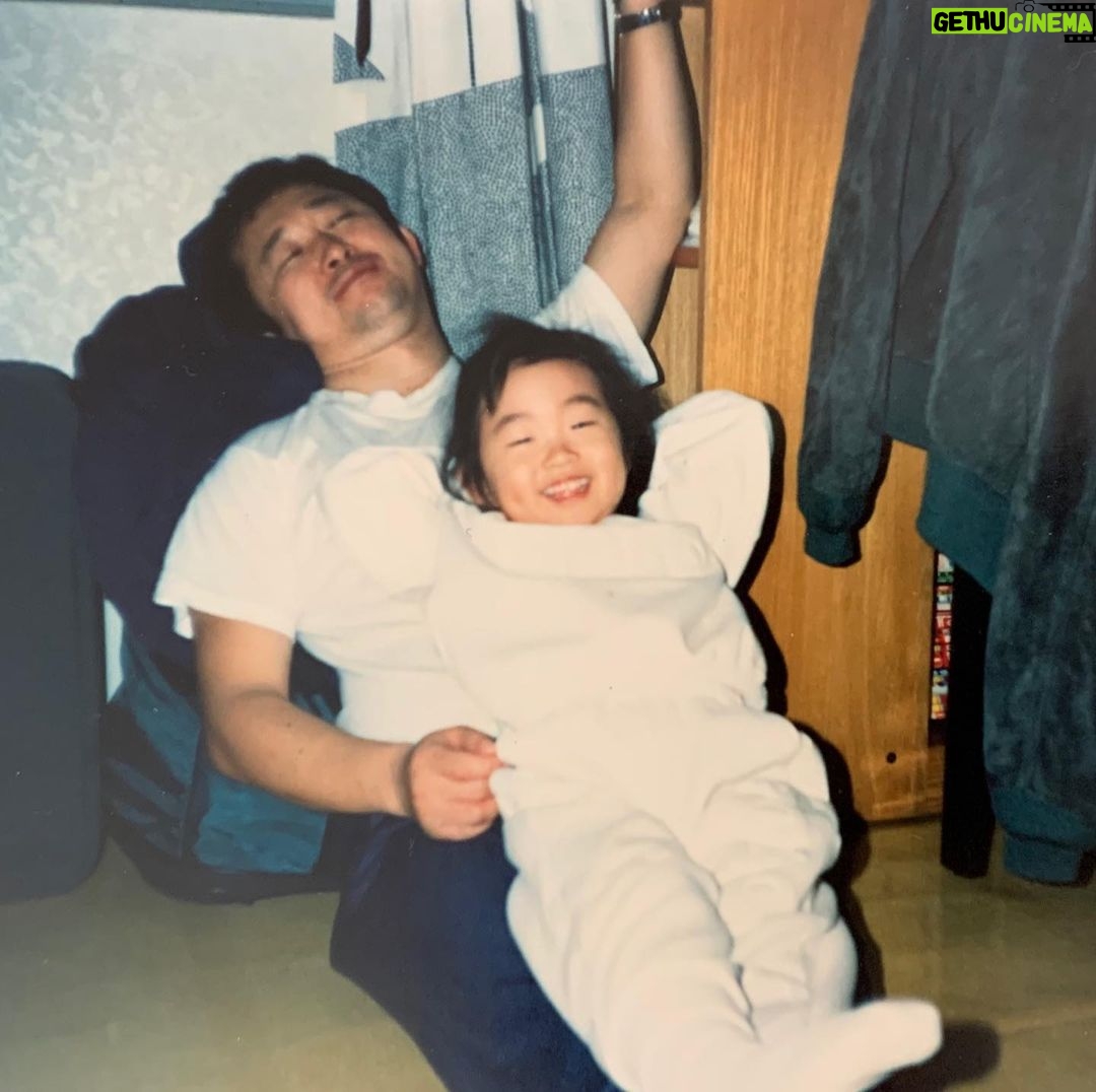 Alice Lee - 2.1K Likes - Then and now 😂 #happyfathersday to the coolest, funniest, strongest, smartest guy I know. And to all the dads out there, here and above. I feel lucky and grateful and blessed to be my dad’s daughter every day. 사랑해 아부지!! ㅋㅋㅋ