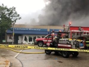 Alice Lee Instagram - Hi everyone,

So my dad's beauty supply store Uptown Beauty, located in Kenosha, WI, was looted on Sunday night after the terrible shooting of Jacob Blake, and then it got burned down today. Unfortunately, my dad won't be able to rebuild or reopen it and I am gutted. 

My parents immigrated from South Korea in the eighties and my dad has had this store for 25 years. He's worked so hard to build it up - working on holidays, day in and day out, getting to know his customers and them calling him "Lee". He loved and cared for that store and I'm honestly so devastated, I know my parents must be, too. 

Everyone is safe, which is the most important and we are so grateful. But my heart is still breaking. That store was a symbol of hard work and perseverance, my parents' love and strength, and it has been a part of our lives for so long. We have so many memories there and I honestly really can't believe it's gone. It feels surreal and we're not sure what the future will bring. 

My family and I are going to do to everything we can to support each other, but I've created this gofundme (link in bio) because any little bit will help my parents pick back up after this heartbreaking loss. Insurance will not cover all the damage and losses, so anything given here will be given to my parents. They are the strongest people I know, and I know they will get through this like the badasses they are. I'm so proud of my dad for everything he accomplished with that store. Uptown Beauty was a staple in the neighborhood and I know it will be missed. 

Thank you for taking the time to read this and in advance for those who donate. Please share this post if you feel so inclined. I know this is a hard time for so many people, so I truly appreciate the support. My parents and I are continuing to stay positive. Jacob Blake was a customer at my dad’s store and our hearts go out to him and his family. 

#smallbusiness #uptownbeauty #kenosha #jacobblake #blacklivesmatter