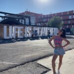 Alice Lee Instagram – Life IS beautiful, you guys 🥹 Such a fun, cathartic weekend 😭 take me back!!!
#lifeisbeautiful #corememory #somuchdancing #somuchsweating #silentdisco #vegasbaby #musicfestivalsarelife #youarebeautiful Las Vegas, Nevada
