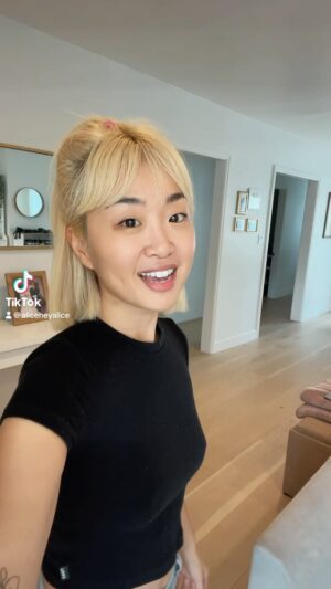 Alice Lee Instagram - Just me doing silly things while living alone!! #reels