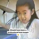 Alice Lee Instagram - #hulahoop #hulahulahoop #throwback #lol #littlealice