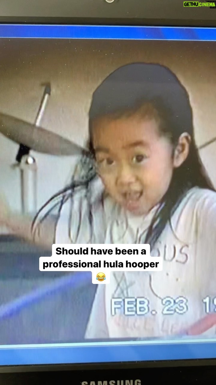 Alice Lee Instagram - #hulahoop #hulahulahoop #throwback #lol #littlealice