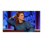 Alice Levine Instagram - I’m a wallflower. Don’t look at me. Have I Got News For You on iPlayer now 📰