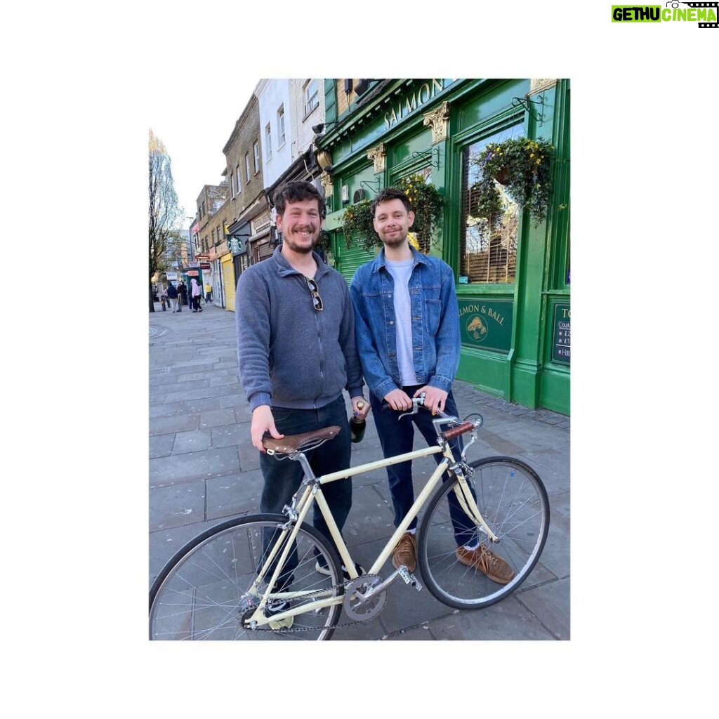 Alice Levine Instagram - In such weird times...something incredible happened just now. After someone kindly tipped me off to a person who might have my bike (that ended up being a dead end), wonderful Alberto, alerted by the gorgeous guys at @paradisecycles, came and met me and gave me my bike back!! He didn’t know he’d bought a stolen one from gumtree but said “I couldn’t keep someone else’s bike”. What a guy. Can’t thank everyone enough for using the hive mind to find it. 💓💓💓🏍💓🏍🏍🏍🏍