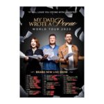 Alice Levine Instagram - We start our @mydadwrotea North American tour next week - if you are on the fence about whether to come see us swipe to see what happened last time we played NYC (this could sway you one of two ways) 👀👯‍♀️ Radio City Music Hall will be our biggest pervert gathering yet!