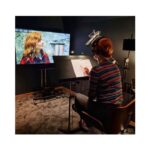 Alice Levine Instagram - Putting the finishing touches to one of the episodes of #sexodyssey #channel4 - this is the safest shot to show 🍆🍑 ( 📸 @arronfellowstv ) @mindhousetv @officiallouistheroux