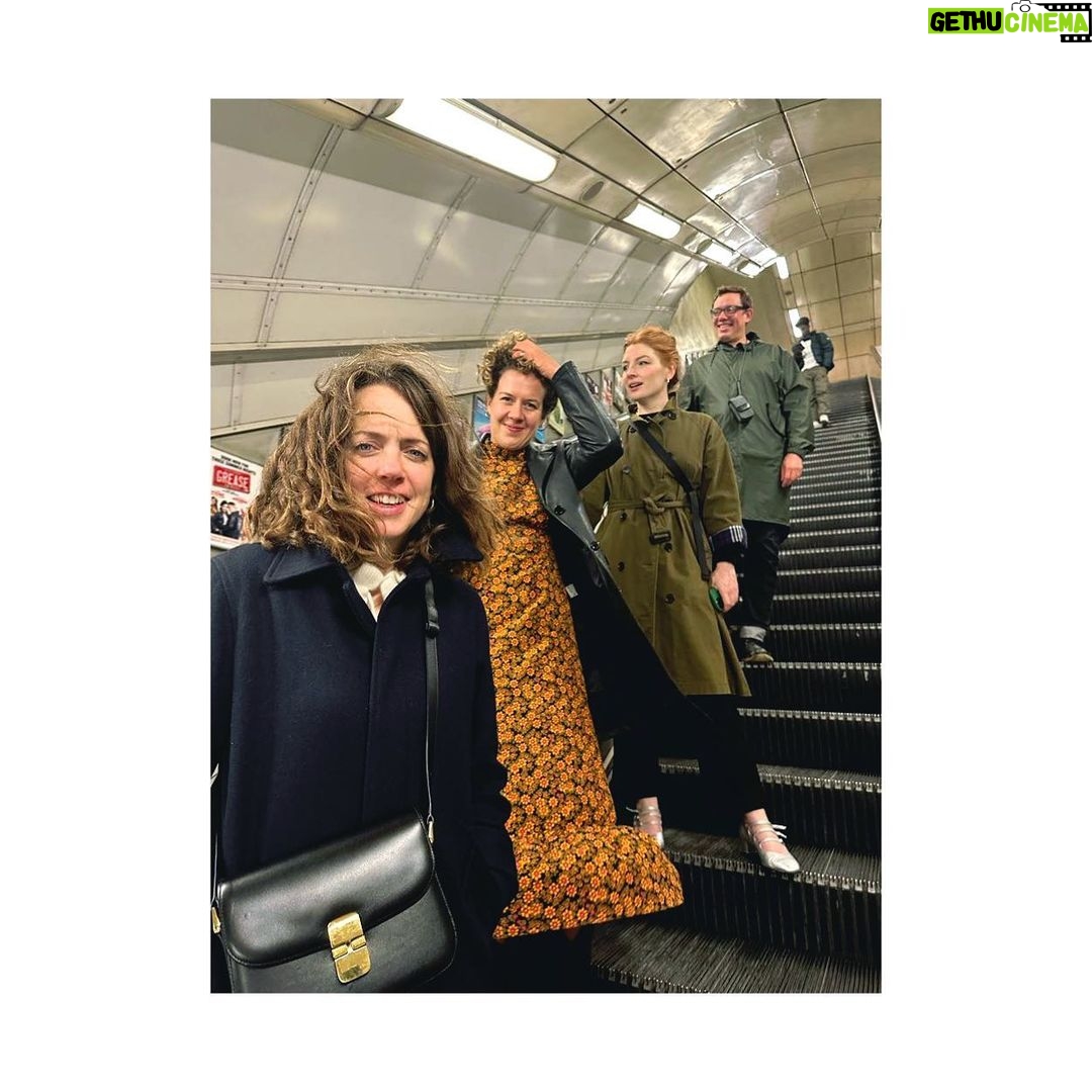Alice Levine Instagram - Dad’s put the seats down in the back of the Ford Sierra and spread the ground sheet out, because, we’re going to the local dump…*looks to camera, eye twitches*