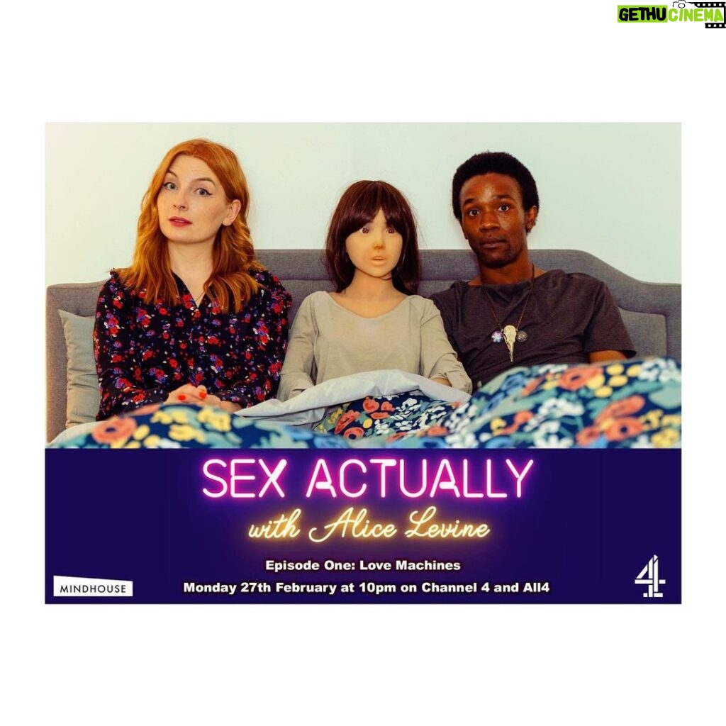 Alice Levine Instagram - M O N D A Y @channel4 @mindhousetv 📸 @frybarnaby