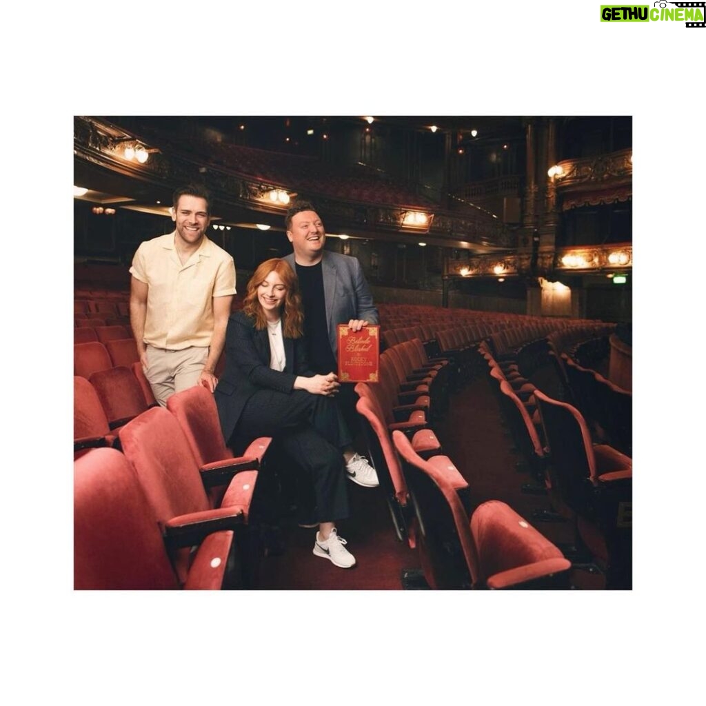 Alice Levine Instagram - At school when my careers advisor said I should, if possible, start reading a friend’s dad’s erotic literature aloud and critique it, I was dubious. But 5 sold out nights at The Palladium show I should have had the faith. If you bought a ticket, if you’ve listened, if you’ve recommended it to a pal, we can’t thank you enough. 🌟⭐💫 We’re having a rare proud moment. (And that’s my sincerity quota grossly exceeded for the year!) 📸 the very talented @mrmattcrockett