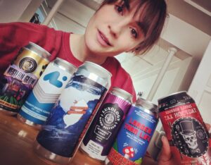 Alison Haislip Instagram - Now that we got all that romance stuff out of the way, let's talk BEER. 🍻🍻 I'm always stoked when @tavour sends me a box of their sweet sweet microbrews. This one was especially awesome cause there's a can from my epic home state of NEW JERSEY! (Shout out to @magnifybrewing! And NJ!)

If you're always on the hunt for creative and refreshing new beers, Tavour is definitely for you. Crazy selections...and hard seltzers too!

Use the code "alisonhaislip" to get a $10 credit after you spend $25 in the app. Restock that fridge today!

#tavour