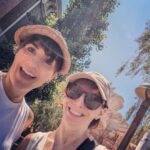 Alison Haislip Instagram - "I could do this all...DAAAAAAAYYYYY!" And we did! Had a very Disney 4th of July with @femailbox. Great times, great rides, great drinks. Thanks for holding my hand, Liz! #disneyland #4thofjuly #rogersthemusical