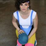 Alison Haislip Instagram - Flashback to when I was an 80s jazzercize instructor. No...not really. But I did stumble across these pics from the awesome Saber III shoot I did with @claregrant & @rileahvanderbilt from 8(??) years ago?? Still one of my favorite shoots/costumes. And I mean....look at dat booty. 😂 And yes...that's my actual hair. Not a wig. That's some A+ styling right there. 📸 @ericblackmonster #jazzercise