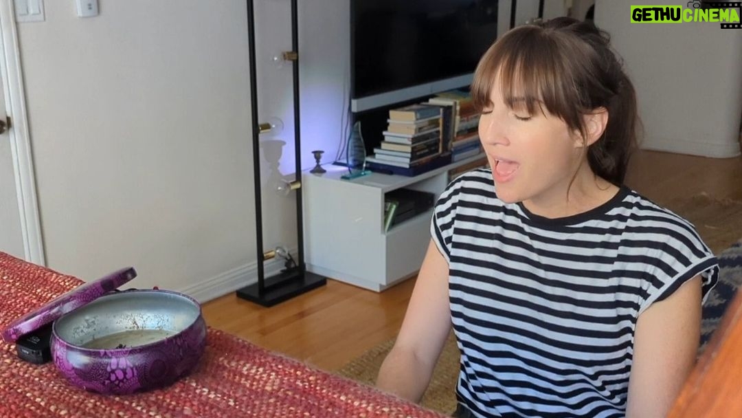Alison Haislip Instagram - Ever hear a song a million times and never think too deeply about it, but then one day you HEAR it, and it HITS you? That's what recently happened to me with "Let Me Go" by @avrillavigne, and I immediately knew I wanted to learn how to play it. I had to drop the key significantly so I could sing it (Avril can get UP there!), but I really like this stripped down version. I think it's the lyric shift at the end that really gets me. Maybe you'll feel the same.... Also, keep your eyes peeled for a Gandalf sighting. πββ¬