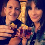 Alison Haislip Instagram - Old (fashioned) habits die hard. #oldfashioned #bff #bourbonforlife Drake's Hollywood
