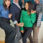 Alison Haislip Instagram - Best slate ever? @angelparkerla @sando_commando @ericnenninger #gottalovecommercialauditions #justhavefun #3to5realgroupoffriends