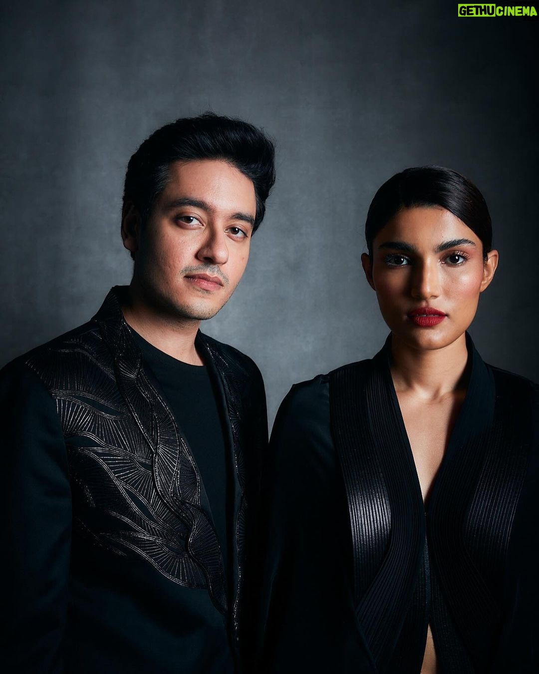 Alizeh Agnihotri Instagram - the Addams family
