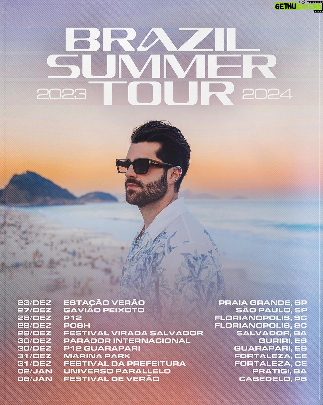Alok Instagram - Next shows/Próximos shows Dec 9 - Bali, Indonesia - @djakartawarehouseproject 🇮🇩 Dec 10 - Bangkok, Thailand - @808.festival 🇹🇭 Dec 15 - Riyadh, Saudi Arabia - @mdlbeast.soundstorm 🇸🇦 Dec 23 - Praia Grande, SP - @estacaoverao.pg 🇧🇷 Dec 27 - Gavião Peixoto, SP 🇧🇷 Dec 28 - Florianópolis, SC - @p12jurere 🇧🇷 Dec 28 - Florianópolis, SC - @poshcluboficial 🇧🇷 Dec 29 - Salvador, BA - @viradasalvador 🇧🇷 Dec 30 - Guriri, ES - @paradorinternacionalguriri 🇧🇷 Dec 30 - Guarapari, ES - @p12guaraparioficial 🇧🇷 Dec 31 - Fortaleza, CE - @reveillonmarinapark 🇧🇷 Dec 31 - Réveillon Prefeitura - Fortaleza, CE 🇧🇷 Jan 2 - Pratigi, BA - @universoparalello 🇧🇷 Jan 6 - Cabedelo, PB - @festverao_pb 🇧🇷 Jan 14 - Aspen, CO - @thesnowlodgeaspen 🇺🇸 Jan 20 - Denver, CO - @temple_denver 🇺🇸 Jan 25 - Las Vegas, NV (USA) - @hakkasannightclub 🇺🇸 Jan 27 - Alok presents: Something/Else - Tulum, QRO - @zamna.music 🇲🇽